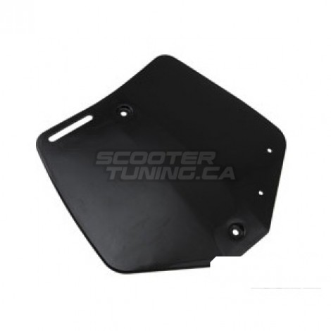 Pitbike Front Number Plate Voca Hawk (Black)