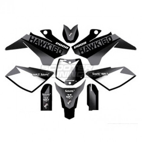 Pitbike Graphic kit VocaHawk