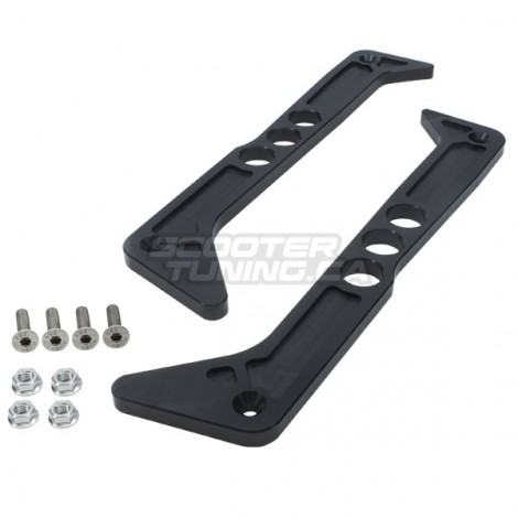 Billet Step Rails rPRO Black
