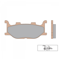 Pads de Frein Avant Malossi Synt Single disc brake (Majesty 400)