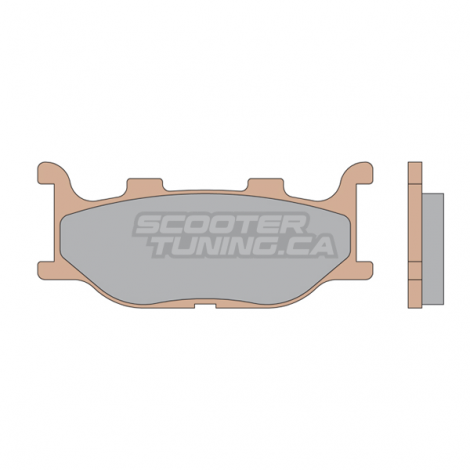 Front Brake Pads Malossi Synt (Double disc brake)