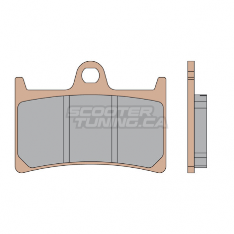 Front Brake Pads MHR Synt