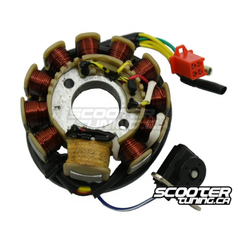 GY6 11 Coil Stator 3 Phase – AC CDI (157QMJ)