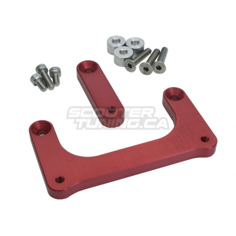 Headlight Lowering kit TRS Bolt-On Red