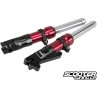 Slammed Low Down Fork Legs 320mm Red (Ruckus)