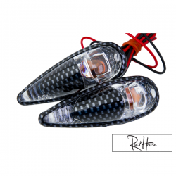 (2X) Indicator Light Tun'r Raindrop Double Carbon
