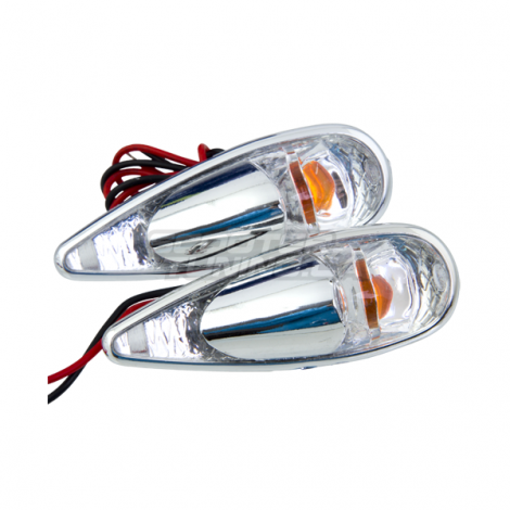 Indicator Light Tun'r Raindrop Double Chrome