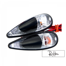 Clignotants
 (2x) Tun'r Raindrop Noirs