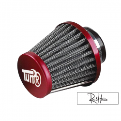 Air filter Tun'r KN Style straight Red (28-35mm)