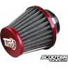 Airfilter Tun'r KN Style straight Red (28-35mm)
