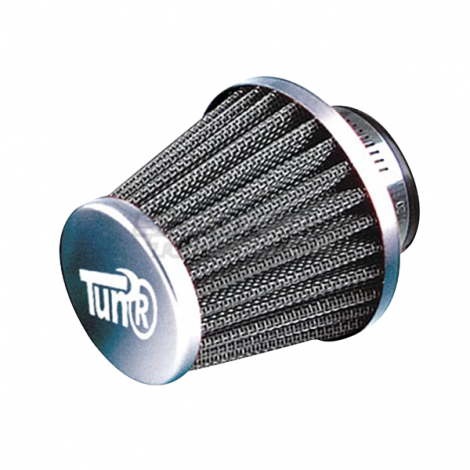 Airfilter Tun'r KN Style straight Chrome (28-35mm)
