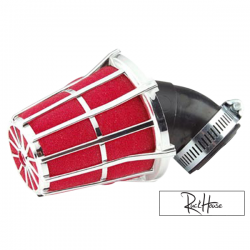 Air filter Tun'r Adjustable Red/Chrome (28-35m)