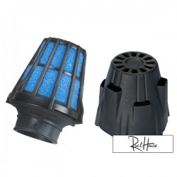 Air filter Polini Short Straigh Black (37mm)
