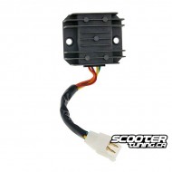 Regulator / Rectifire 4-pins incl. Wire for GY6 50-150cc