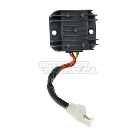 Regulator / Rectifire 4-pins incl. Wire for GY6 50-150cc