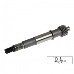 Drive shaft clutch side - 15 teeth for GY6 125-150cc