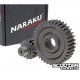 Secondary Gear kit Naraku 15/37 +20% for GY6 125-150cc