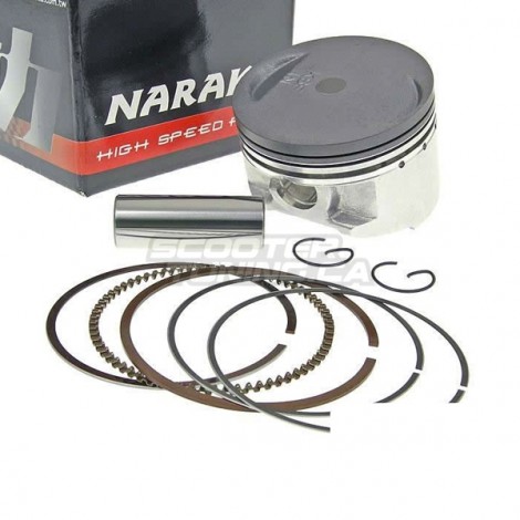 Piston set Naraku 50cc for Piaggio 4-stroke