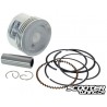Piston set 72cc GY6 50cc