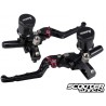 CNC Billet Controls levers Black (Hydraulic)