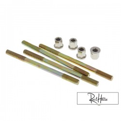 Cylinder Studs with nuts M7x110mm Naraku (Minarelli)
