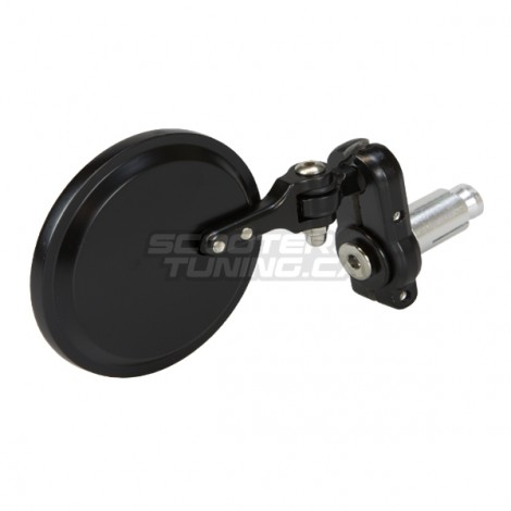 Bar-End Mirror CNC Black Universal (7/8)