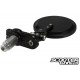 Bar-End Mirror CNC Black Universal (7/8)