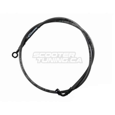 Brake Hose Stage6 Braided Steel Front (110cm)