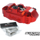 Brake caliper Adelin CNC-machined 4-Piston