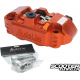 Brake caliper Adelin CNC-machined 4-Piston