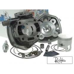 Cylindre Polini CORSA 70cc 10mm Minarelli Horizontal LC