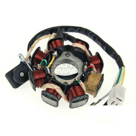 Alternator Stator Version 2 GY6 50cc