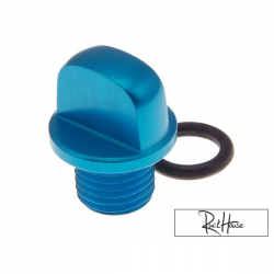 Oil filler screw STR8 New-Style Blue Minarelli