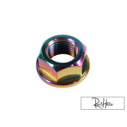 Rear Axle Nut NCY Electroplated M16 for GY6 125-150cc