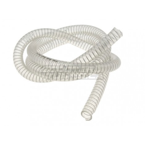 Coolant hose Motoforce transparent 15x22mm 1 meter