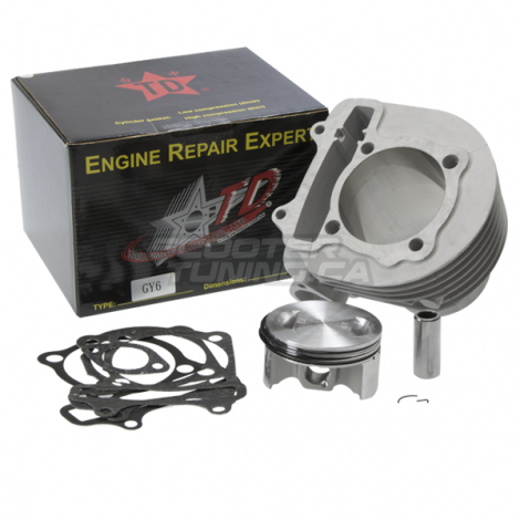 Ceramic Cylinder Taida 232cc Forged Piston (67mm)