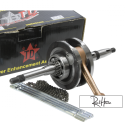 Crankshaft Taida Racing 66mm Stroke 4V (8200) pour
 GY6 125-150cc
