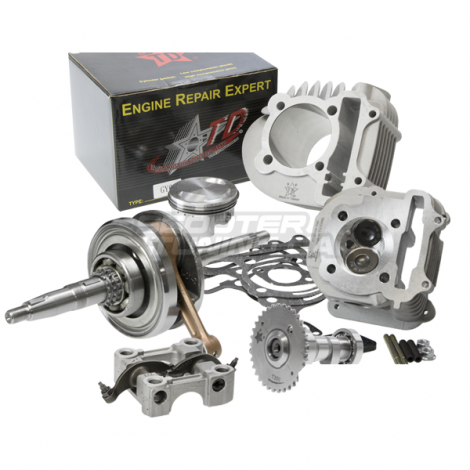 Engine Combo Taida Ceramic 180cc 2V (54mm Spacing)