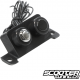 Battery Cover Light Button TRS Black