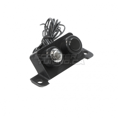 Battery Cover Light Button TRS Black