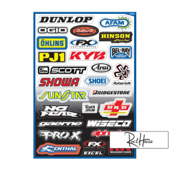 Autocollants FX Sponsor (A)