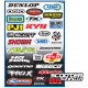 Sticker kit FX Sponsor (A)