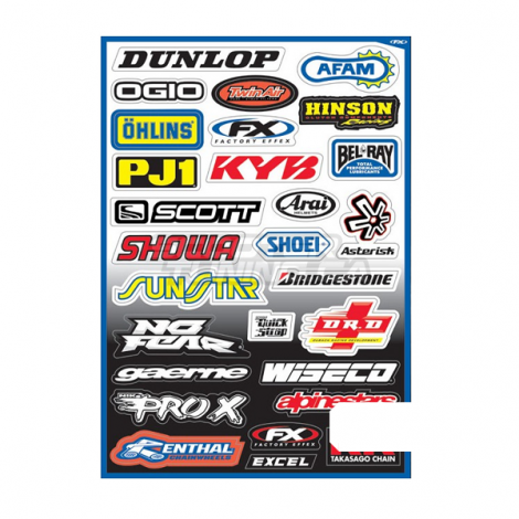 Sticker kit FX Sponsor (A)