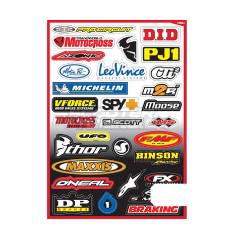 Sticker kit FX Sponsor (B)