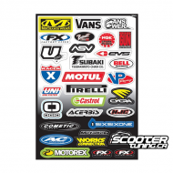 Sticker kit FX Sponsor (C)