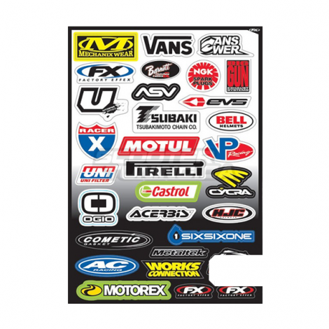 Sticker kit FX Sponsor (C)