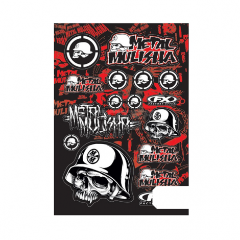 Sticker kit FX Metal Mulisha (A)