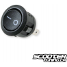 Switch round black universal (20mm)
