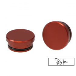 Aluminium Frame Cap TRS Red Honda Ruckus
