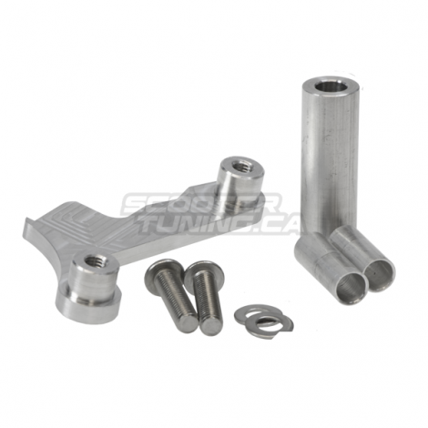 Drum Brake Adaptor TRS Aluminium Honda Ruckus